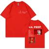 Rapper Lil Peep Album Merch Tshirt Men Women Clothing Harajuku Hip Hop Short Sleeve Tshirts Fashion Casual Oversized T Shirts