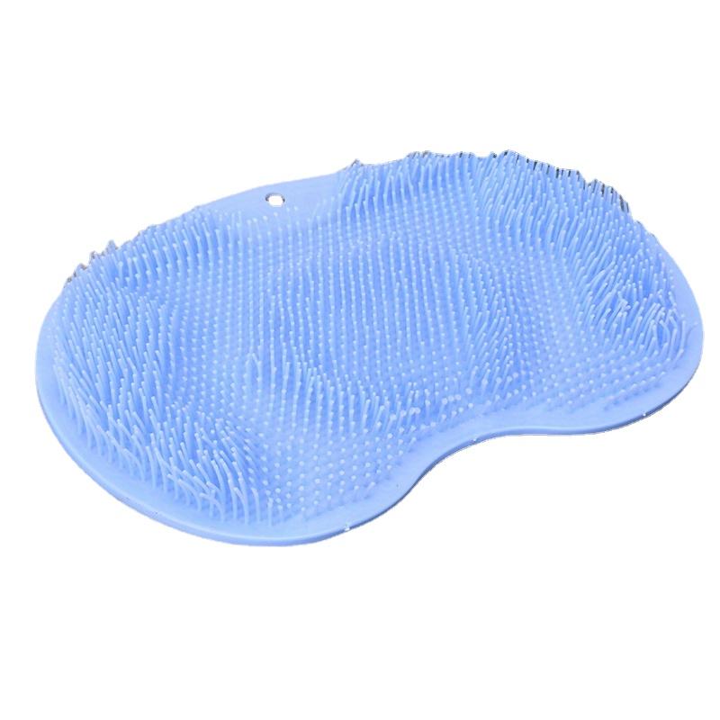 1 шт. Щетка для ванны, отшелушивающая накладка для душа, массажная накладка для ног, щетка с присоской для вытирания спины, щетка для мытья ног, купание тела
