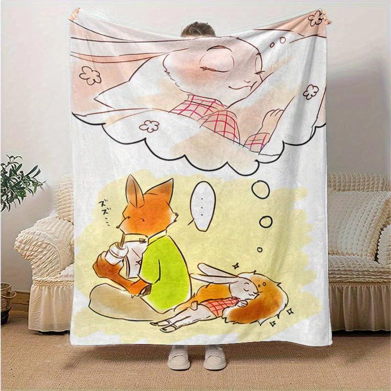 1pc,"Soft & Cozy Blanket Perfect for Home Decor, Couch Cover, Outdoor Use, Travel