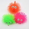 Stress Children Adult Vent Ball LED Light Up Toy Glowing Hair Flash Ball Elastic Glow Hair Ball