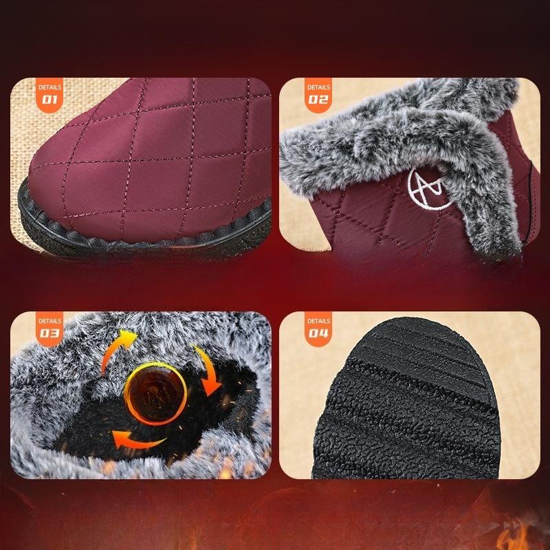 Зимние ботинки, Хлопковые туфли, Флисовые и Утепленные женские ботинки, Морозостойкие и Теплые хлопковые ботинки, Высокие длинные ботинки