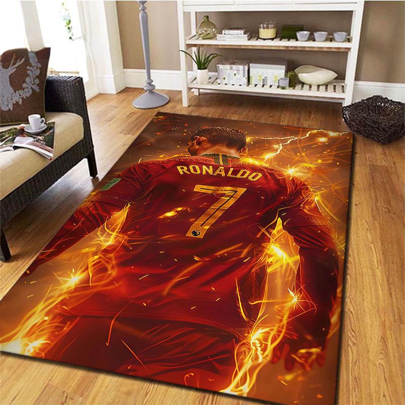 CR7 Cristiano Ronaldo Carpet Rug for Living Room Bedroom Home Sofa Decoration,Kids play Non-slip Floor Mat