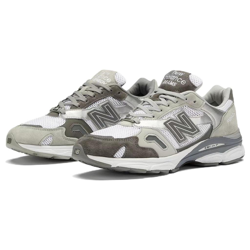 BEAMS x Paperboy Paris x New Balance 920 Сделано в Англии Ледяной мальчик Унисекс Кроссовки Серый Холодно-серый Серебристый M920PPB