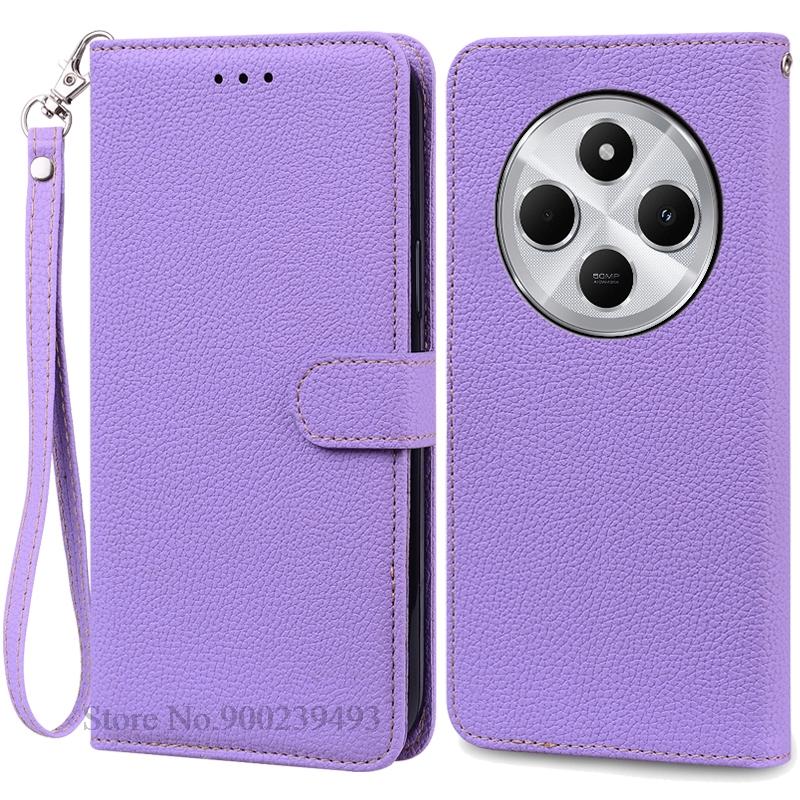 For Redmi 14C 4G Case Soft Silicone Pu Leather Wallet Flip Case For Xiaomi Redmi 14C Case Stand Book Cover For Redmi 14 C Fundas