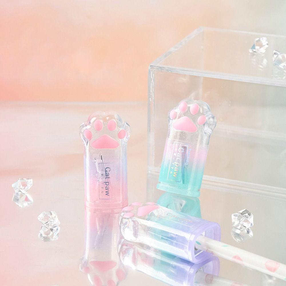 Милые канцелярские принадлежности Портативные школьные принадлежности Точилка для карандашей в виде кошачьей лапки Студенческие канцелярские товары