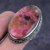 Rhodonite Gemstone 925 Sterling Silver Gift Jewelry Ring Size 9