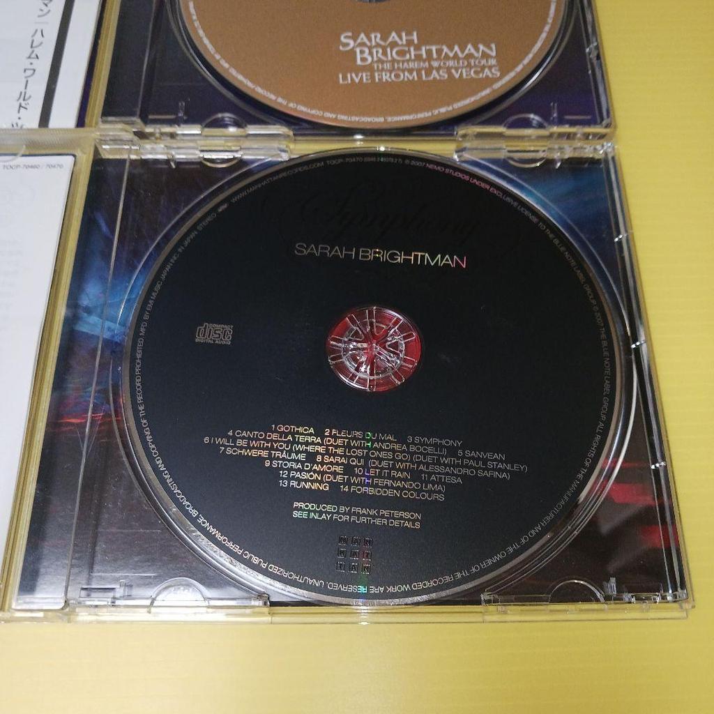 Б/у набор из 4 CD Сары Брайтман