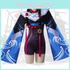 Mysterious Cosplay Set With Raspberry Silk Costume Accessories For Women Xs-xxxl