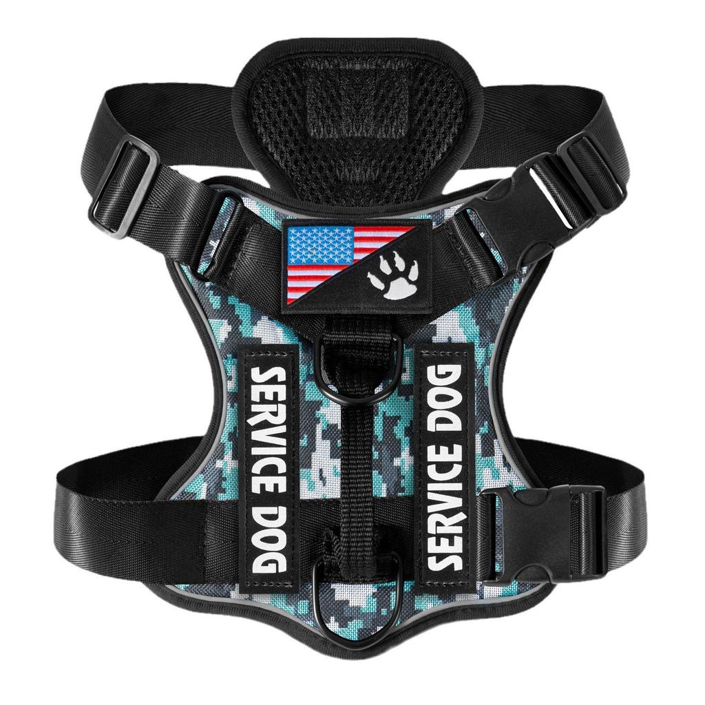 Ретракторный поводок и шлейка для добермана, большая собака, без рывков