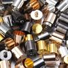 20-50 шт./лот Медные обжимные наконечники для кожаных шнуров Браслет Кисточка Конечный наконечник Бусины Наконечники Застежки DIY Ожерелье Аксессуар для изготовления ювелирных изделий