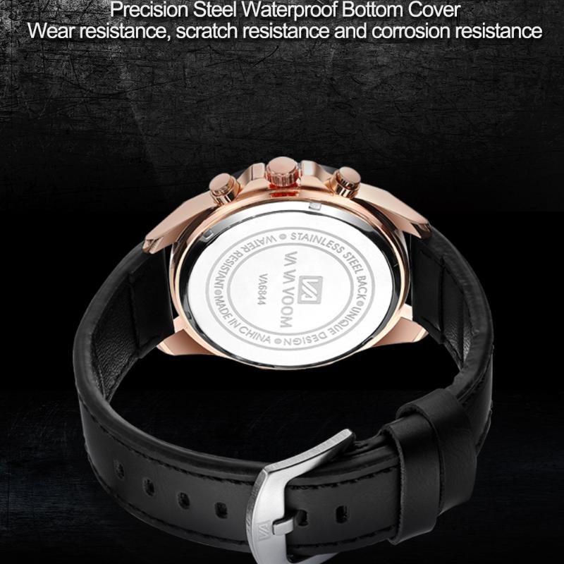 Stainless Steel with Sports Watch Racing Punk Calendar Student Men's Quartz Watch