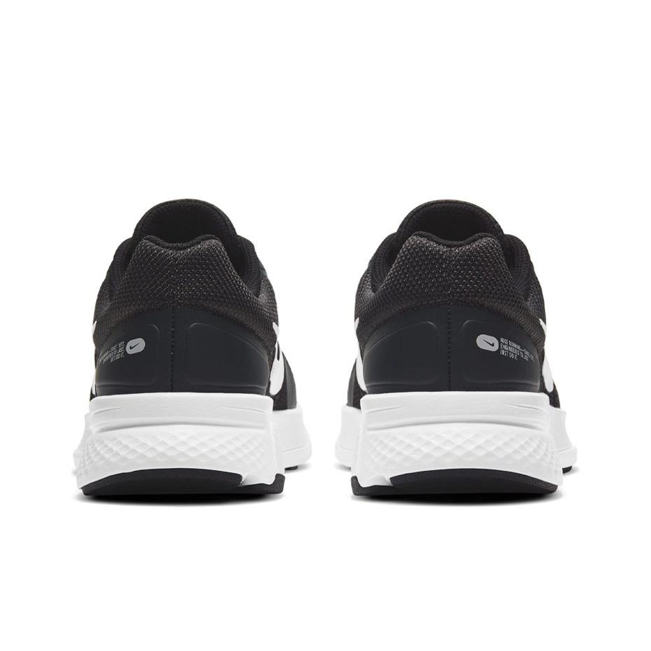 Nike Run Swift 2 Черно-белые женские кроссовки темно-дымчато-серые CU3528-004
