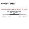 Микро-однолямочный ремень из ПУ кожи для Canon G7x Nikon Fujifilm Sony Zv-1 Удобная декомпрессия