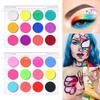 Beauty Makeup Eye Shadow Human Face Painting Graffiti Face Paint Eye Shadow Easy To Wash Face Paint Makeup