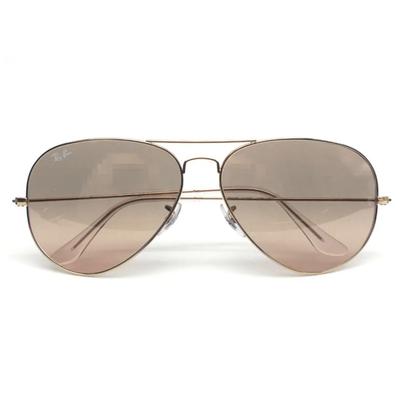 Ray-Ban RB3025 001/3E (58/62) Gold Pink Mirror Sunglasses
