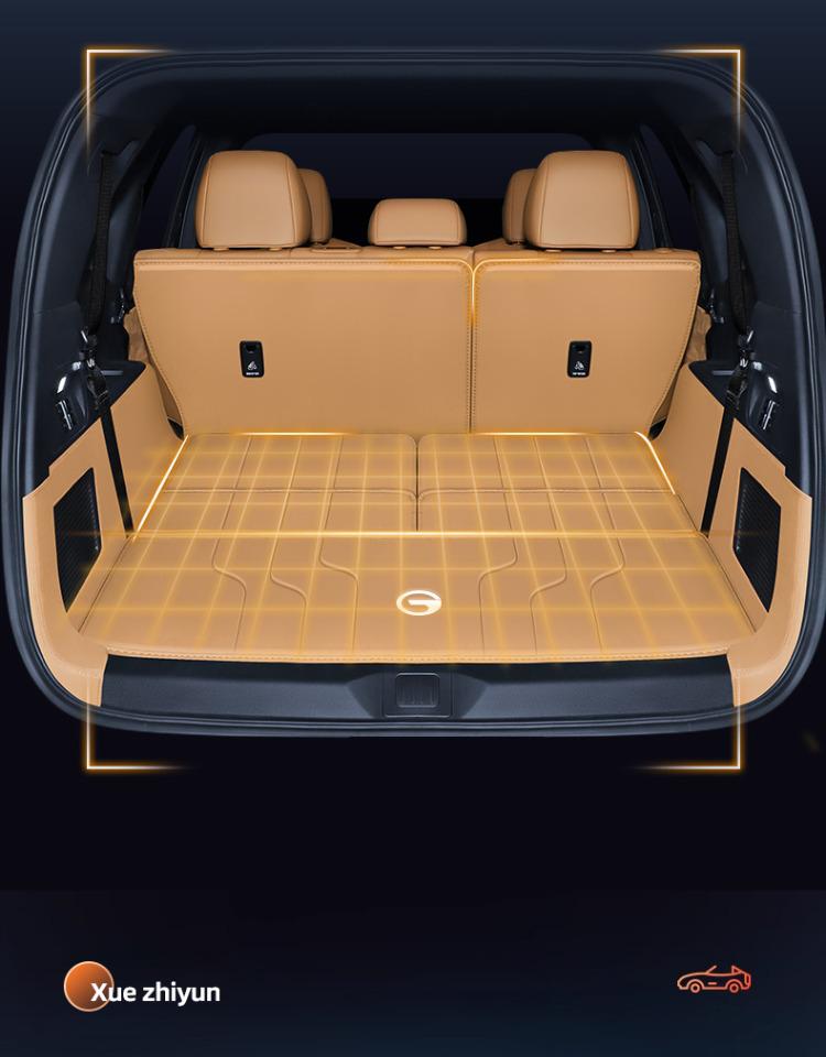 2024 Trumpchi ES9 Коврик в багажник из натуральной кожи - Полный аксессуар для модификации интерьера
