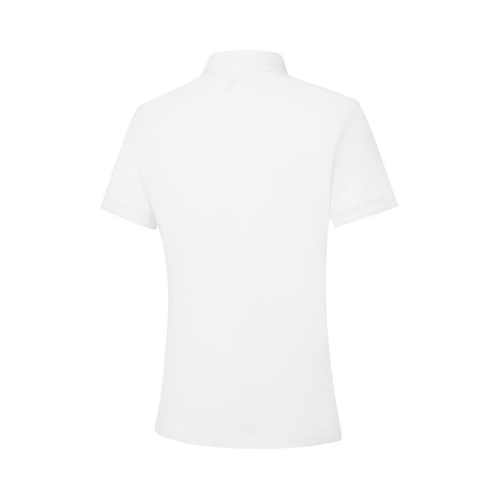 Li Ning однотонный свитер спортивная рубашка поло женские топы Off-White APLU198-1