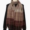 Imitation Cashmere Plaid Scarf Autumn and Winter High-end Scarf Women's Fashion Cold-proof Neck Protection Scarf Warm Shawl