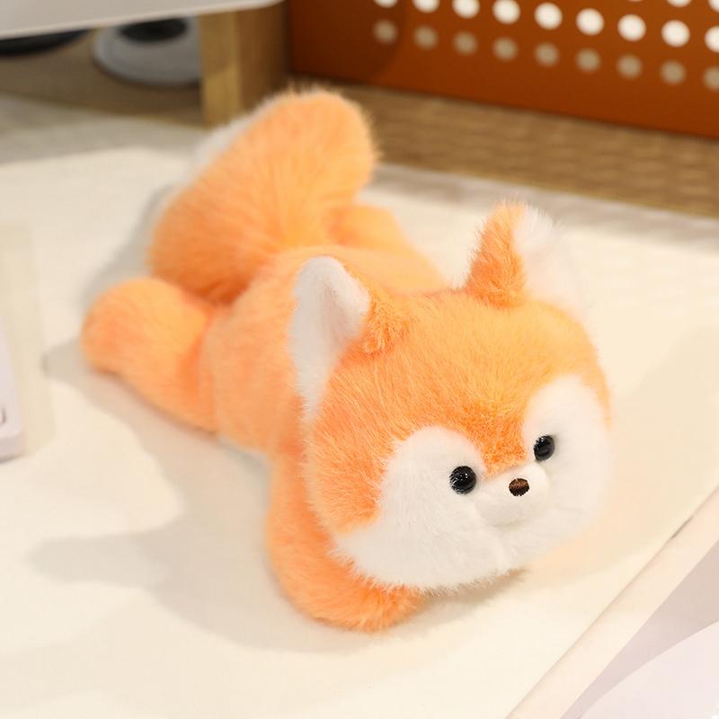 Кукла-компаньон на стол с наполнителем из гранул Плюшевая игрушка Белка Енот Панда Кукла для детей Подарок