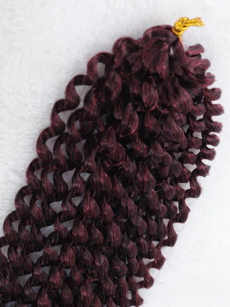 18 Inch Ocean Wave Crochet Hair Synthetic Deep Wave Twist Crochet Braiding Hair Extensions Ombre Afro Curls Passion Twist Hair