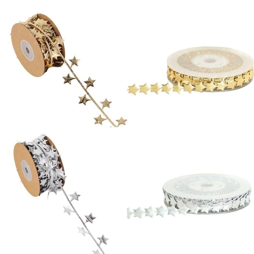 Искусственная звезда декоративная лента ПУ кожа звезда упаковочная подарочная коробка лента букет