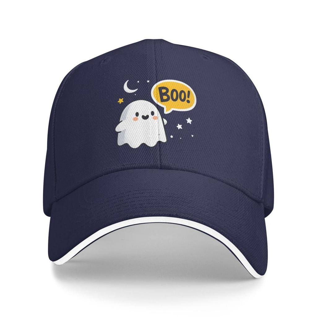 Кепки Snapback 'Призрак неодобрения BOO', дышащие, повседневные, для мужчин и женщин