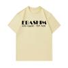 Men's 100% Cotton Crew Neck Short Sleeve T-Shirt, Casual Russian Slogan Printed Breathable Lightweight Summer Daily Wear Loose Fit Basic Tee for Adult
