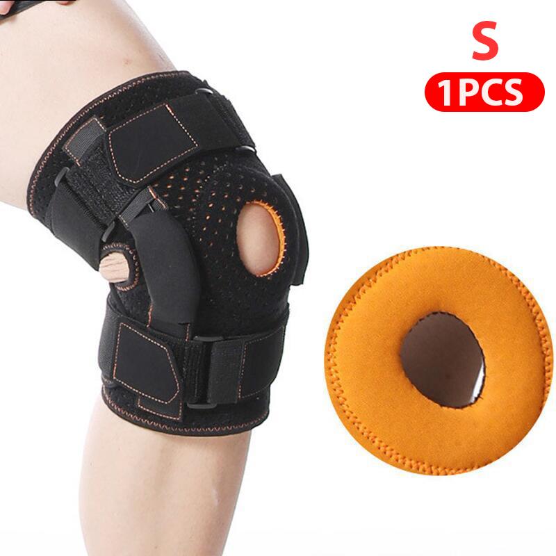 1 шт. ортопедический наколенник, бандаж для сухожилий, связок, менисков, облегчение боли, компрессионный шарнирный протектор колена для мужчин и женщин