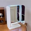 Trifold Makeup Mirror LED Lights Dorm Dressing Mirror Beauty Light Up Your Fill Light with Smart Complementary Makeup Mirror Tri