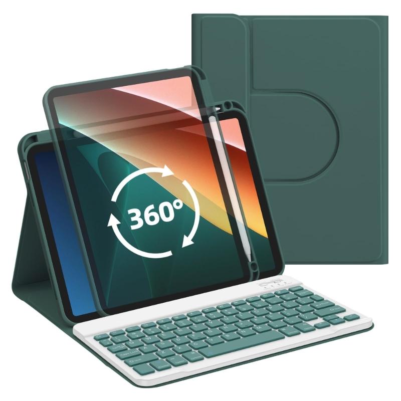 Защитный чехол-клавиатура, прочный и практичный чехол-клавиатура для планшетов 10,2" 9-го, 8-го, 7-го поколения 2019-2020 гг.