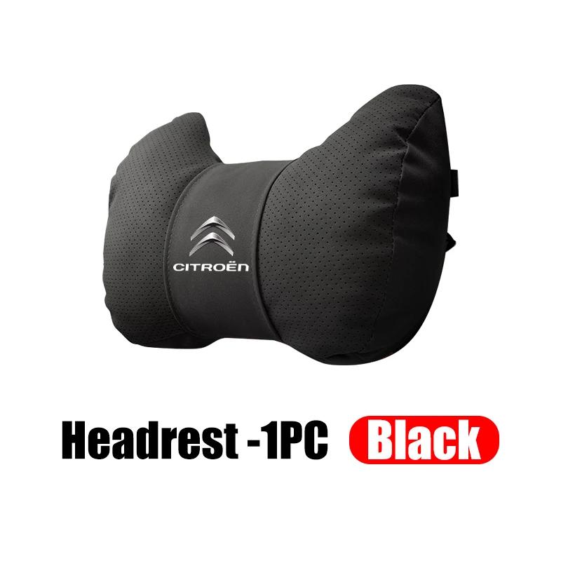 Car Headrest Lumbar Pillow Neck Waist Support Backrest Cushion For Citroen Jumper Celysee Cactus Picasso Aircross Saxo Grand aiu256