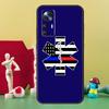 Медицинский чехол «Звезда жизни» для экстренных случаев для Xiaomi 15T 14T 13T Pro 13 14 15 Ultra 17 Pro Max POCO F5 F6 F7 X5 X6 X7 Pro