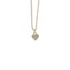 Hetian Jade Titanium Steel Necklace - Women's Versatile Pendant Luxury Clavicle Chain Choker.