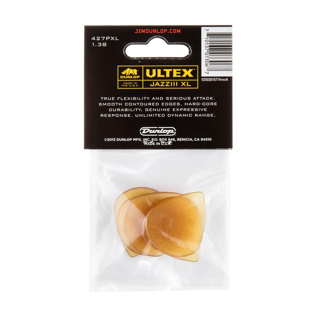 Jim Dunlop 427PXL Ultex Jazz III XL Набор из 6 медиаторов