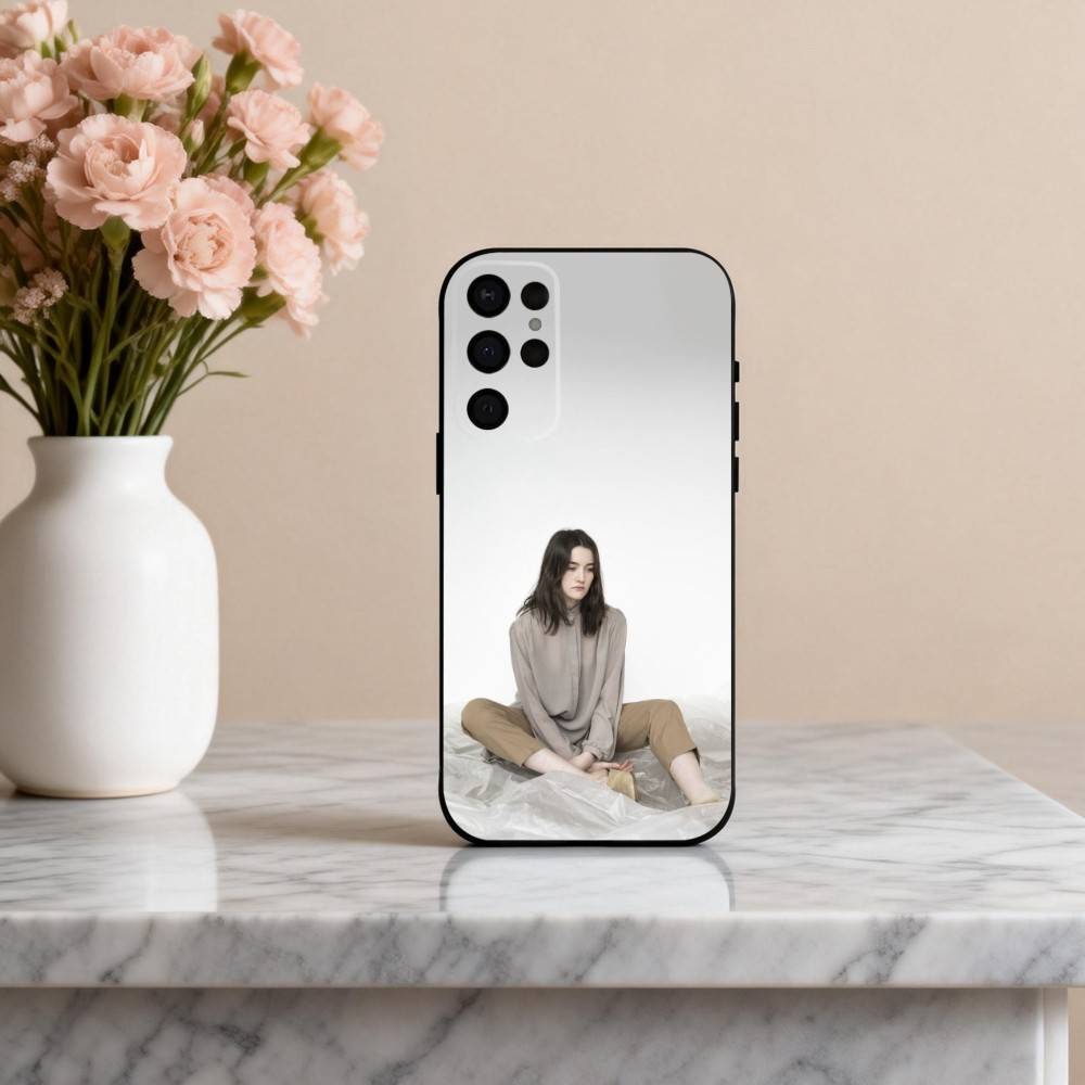 Красивый чехол для телефона с изображением актрисы S-Sarah P-Pidgeon для Samsung S25, S24, S21, S22, S23, S30, Ultra, S20, Plus, Другие Мягкий Черный Чехол