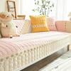 Sofa Cushion Non-Slip Stain-Resistant Fresh Sofa Cover Pastoral Style Sofa Slipcover High-Grade Sense