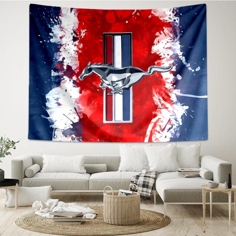 Mustang Wall Hanging Tapestry Wall Cloth Tapestries Decor Wall Bedroom Decoration