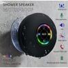 Громкая связь Bluetooth Динамик Мини Сабвуфер для Душа Водонепроницаемый Громкая Связь С Присоской Микрофон Для Ванной Бассейна Пляжа Автомобиля Телефона
