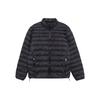 Polo Logo Embroidered Zipper Warm Long Sleeve Down Jacket Men Jacket Black 710810897-012