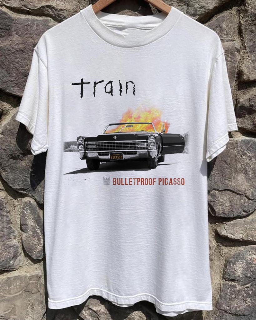 NEW Train Tour Album Band Gift For Fan S-5XL T-shirt
