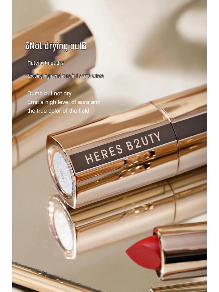 Huris Soft Focus Velvet Lipstick – Матовая, Не сушит, Не липкая, Идеально для вечеринок