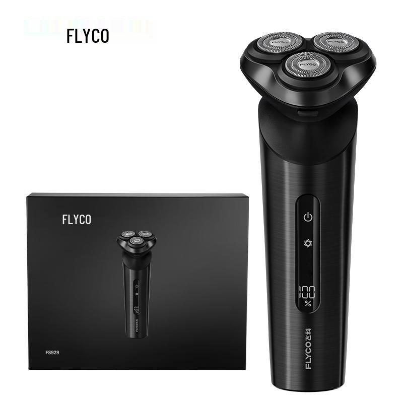 Электрическая роторная бритва Flyco FS929, штекер CN (адаптер в комплекте)