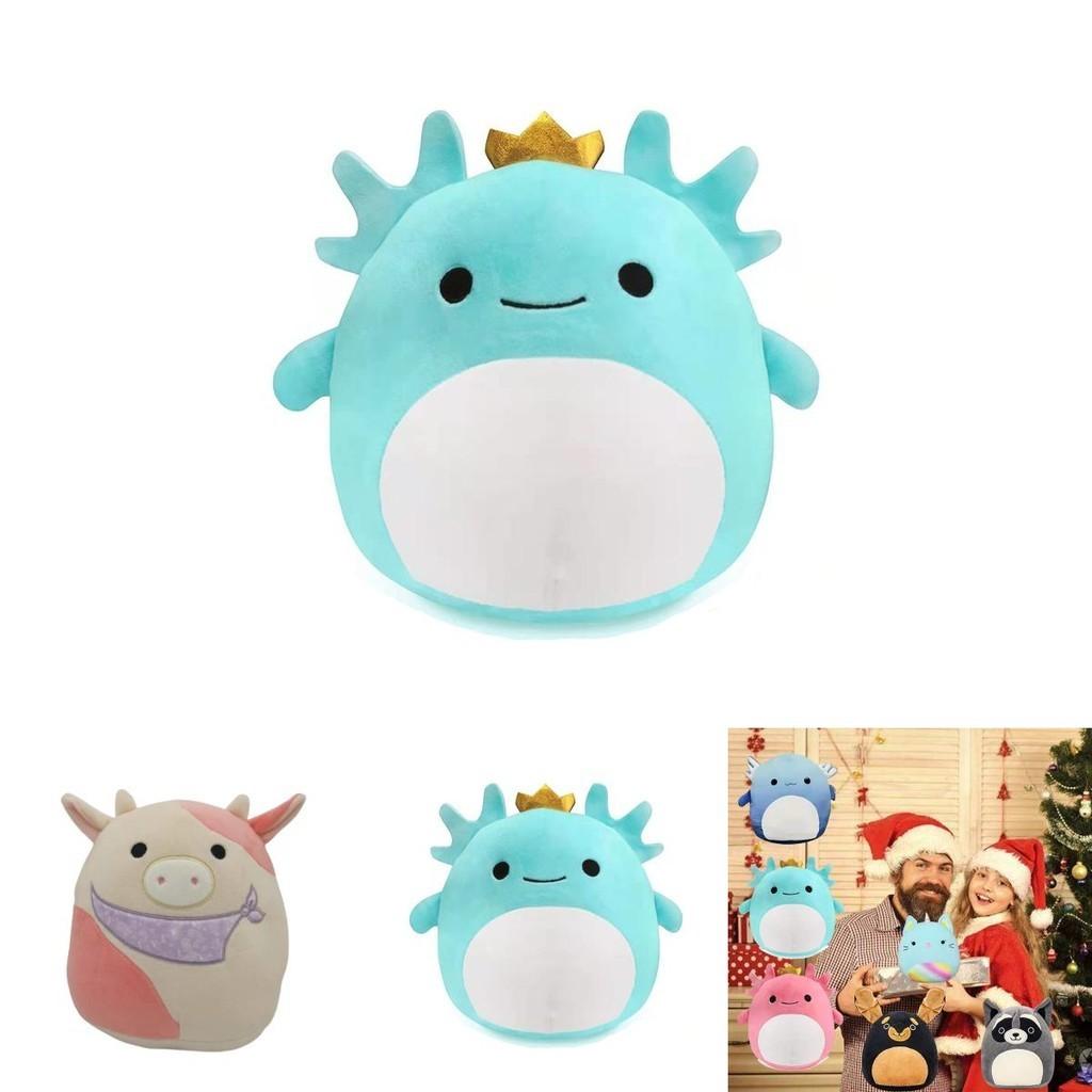Cuddly Squishmallow Plush Axolotl Doll Kids Xmas Birthday Gift