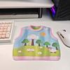 Diatomite Cartoon Mouse Pad Anti-slip Desk Cushion Cute Table Mat  Office Use