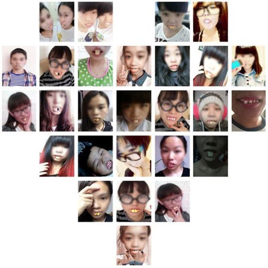 10Pcs Funny Vampire Zombie Denture Teeth Halloween Cosplay Costume Trick Toys