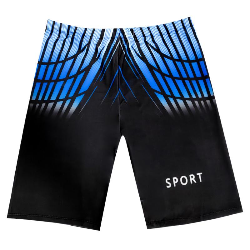 Мужские плавки средней длины, профессиональные пляжные длинные боксеры, купальники для мальчиков больших размеров для горячих источников