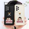 Soft Silicone Square Ladders Cartoon Pattern Full Cover Camera Protection Shockproof Case for Huawei Honor Xiaomi Redmi Samsung