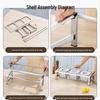 BoZhen Chef 201 Stainless Steel 5-Grid Condiment Rack