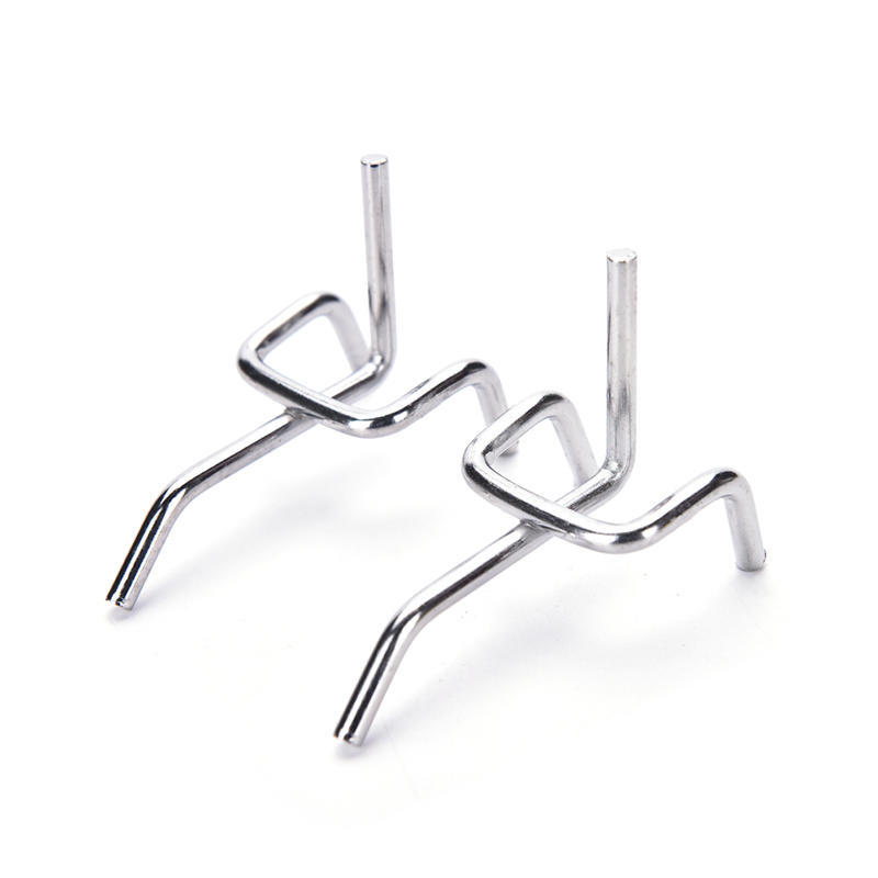 10 шт. металлическая доска для колышков крючки для колышков гаражная мастерская складской дисплей сталь