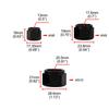 AN6 AN8 AN10 Female Thread Aluminum Pipe External Hex Head Flare fiting TUBE NUT  End Cap Plug Fitting Coupler Connector Adapter